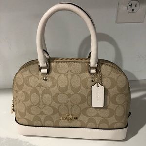 Coach mini Sierra crossbody bag leather